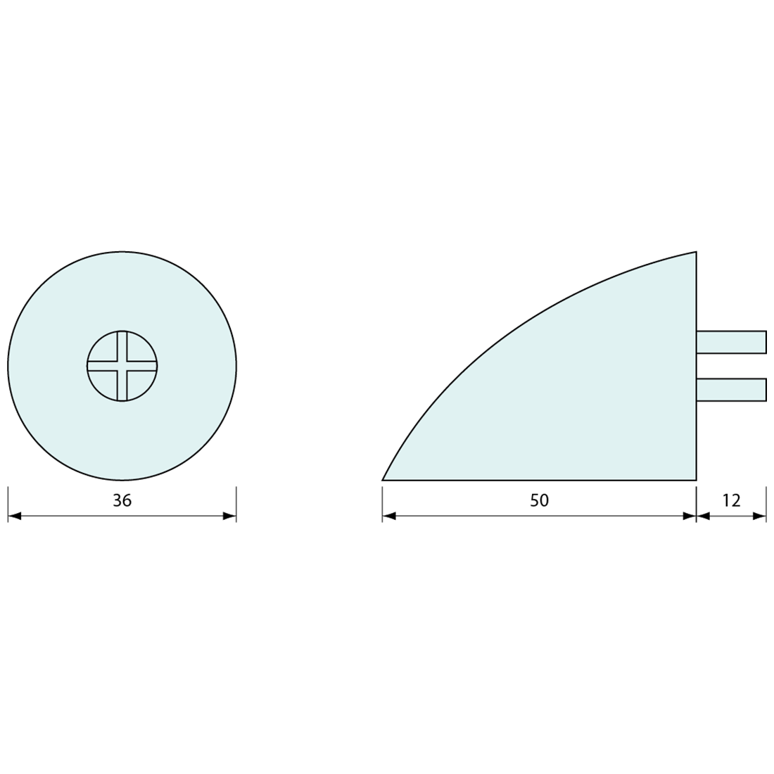 Hinge Cap For 137mm Spring Hinge