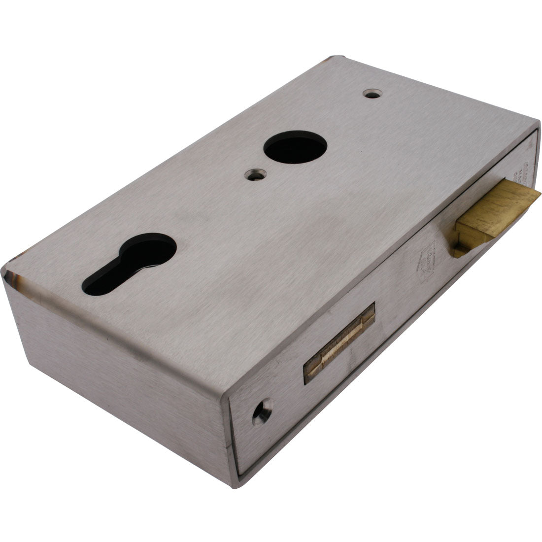 Gate Slam Latch With Lock Case Stainless Steel 40x94mm