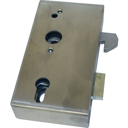 Sliding Door Hook Latch Zinc With Plain Steel Case 173mm