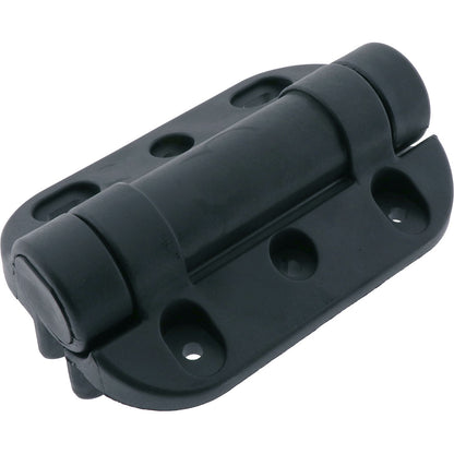 Spring Hinge 2 Legs Black Nylon 135x100mm
