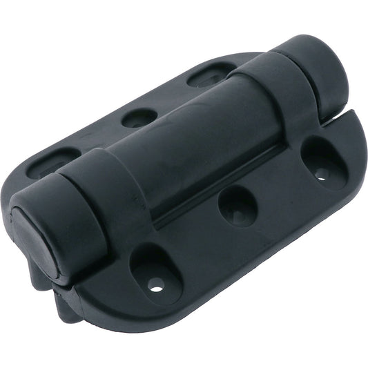 Spring Hinge 2 Legs Black Nylon 135x100mm