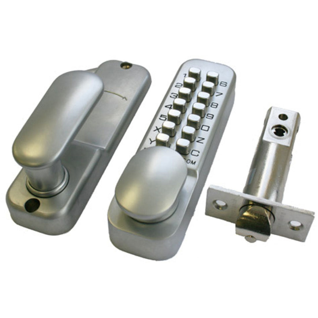 Digital Lock Push Button Entry 60mm – Gate Gear