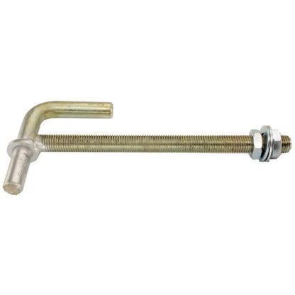 Lock Thru Post Gudgeon Zinc Plated 20mm Pin