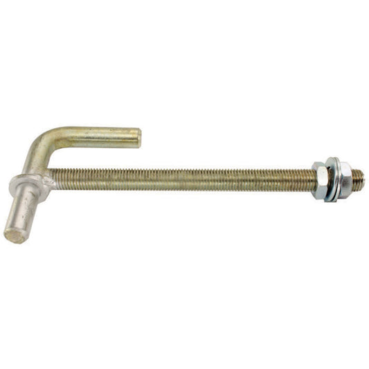 Lock Thru Post Gudgeon Zinc Plated 20mm Pin