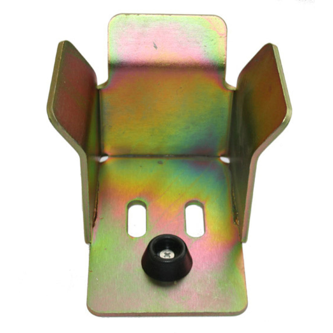 Gate Wheel Stop Zinc 130x102mm