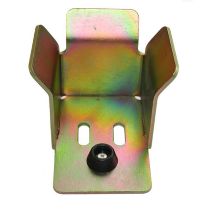 Gate Wheel Stop Zinc 130x102mm