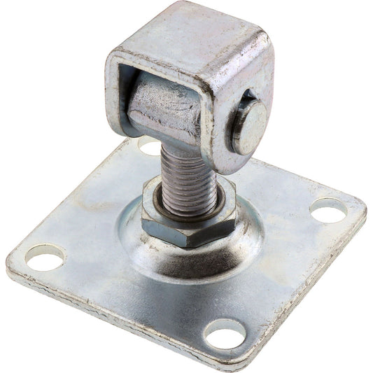 Plate Gate Hinge Zinc Plated 80mm