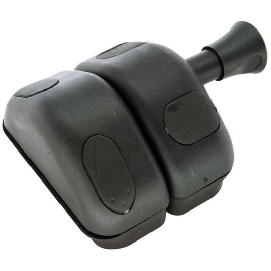 Pull Latch Magnetic Black 71mm