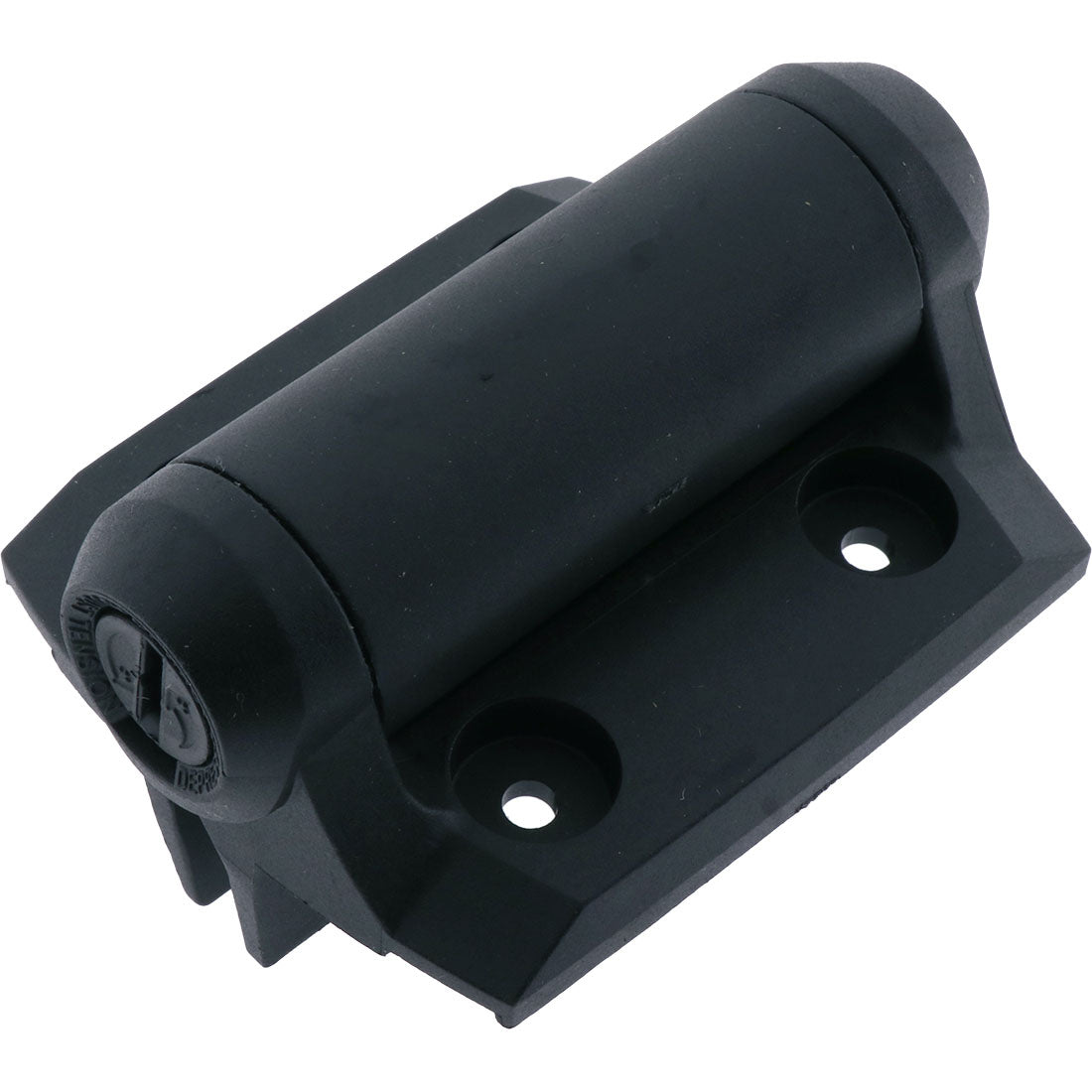 Spring Hinge 2 Legs Black Nylon 96x76mm